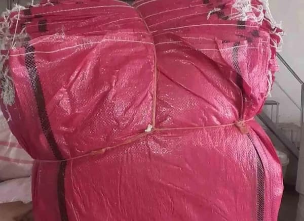 تصویر 3 از گونی صورتی رنگ جذاب برای بسته بندی کشاورزی